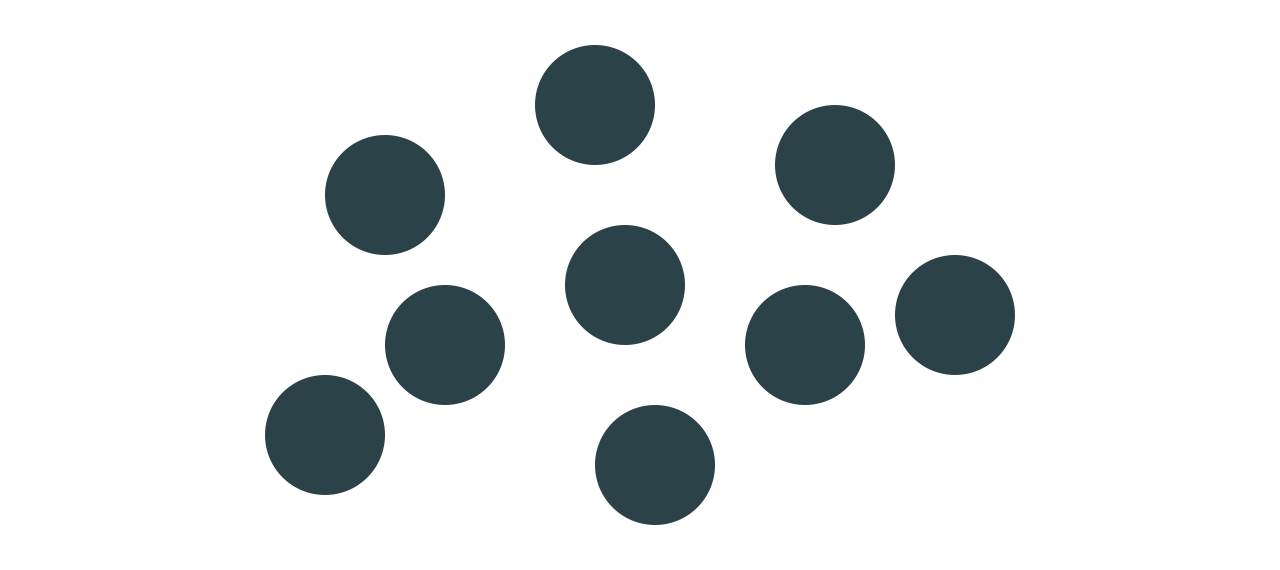 a collection of dots
